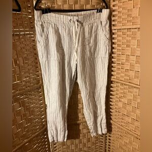 Athleta Linen Crop Pant